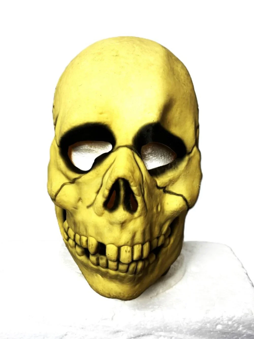 Vintage Don Post ©1967 Skull Latex Mask Glow NOS NWT